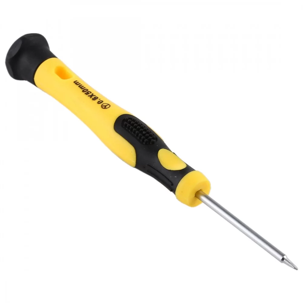 Picture of JIAFA JF-611-Y Tri-point 0.6 Repair Screwdriver for iPhone 7 & 7 Plus & Apple Watch(Yellow)